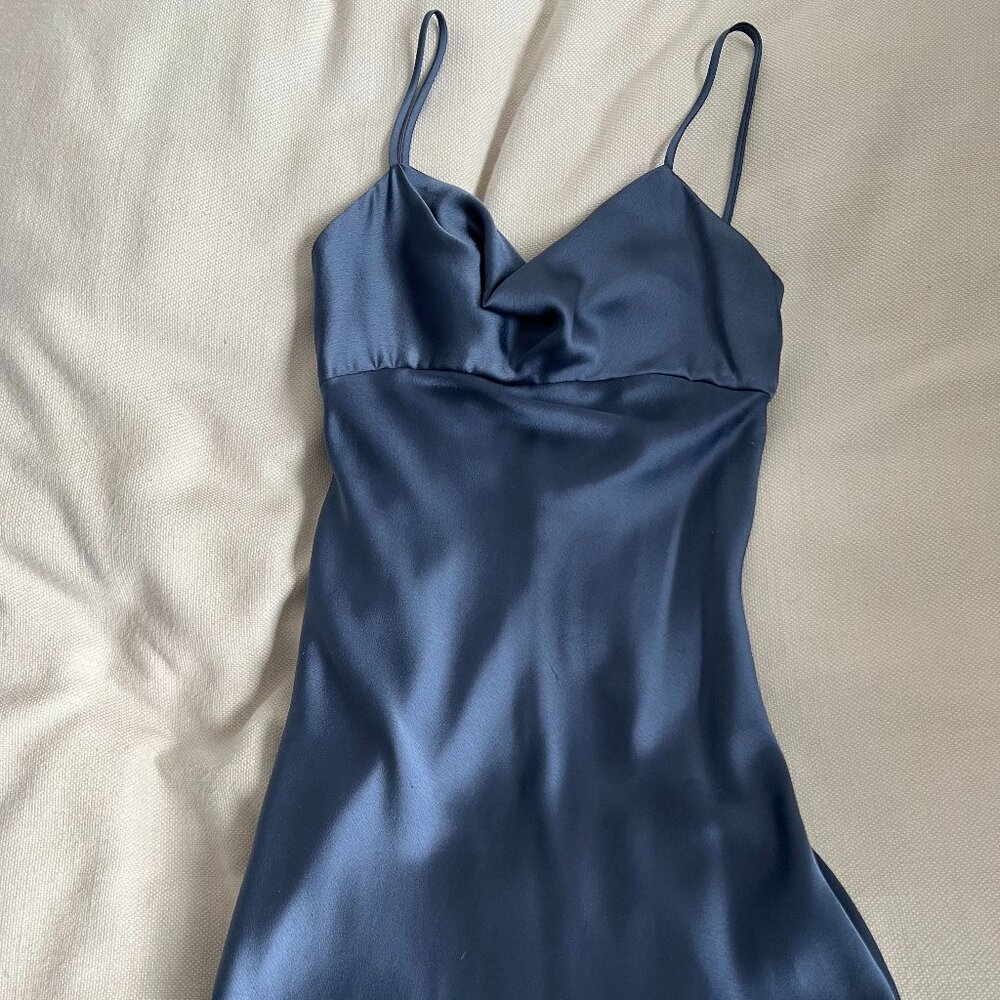 Jenny Yoo cowl neck bridesmaid dress